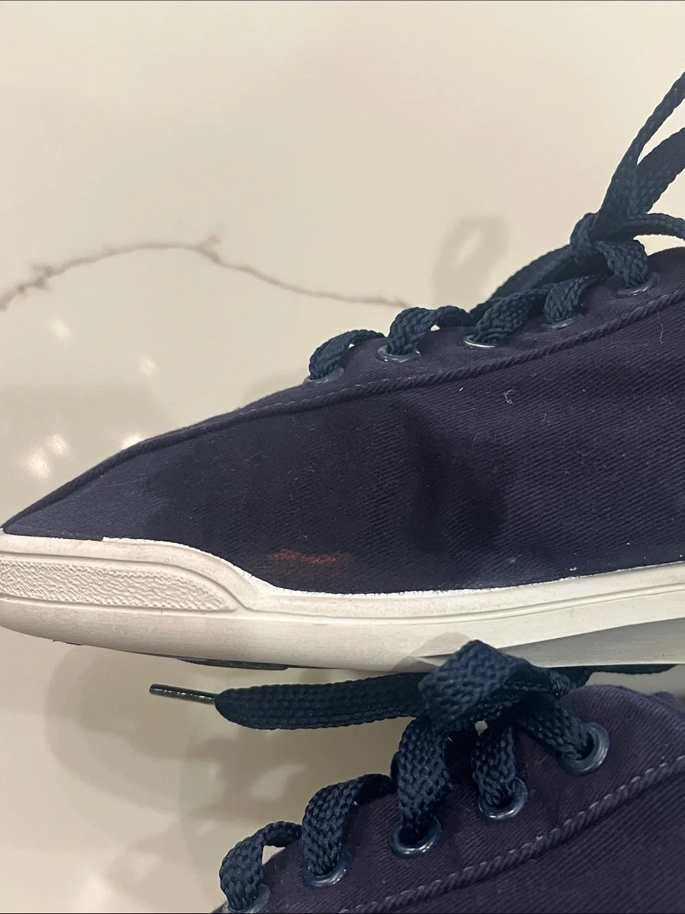 Easy Spirit Anti-Gravity Ladies Navy Lace-Up Sneakers Sz 6 - Picture 11 of 14